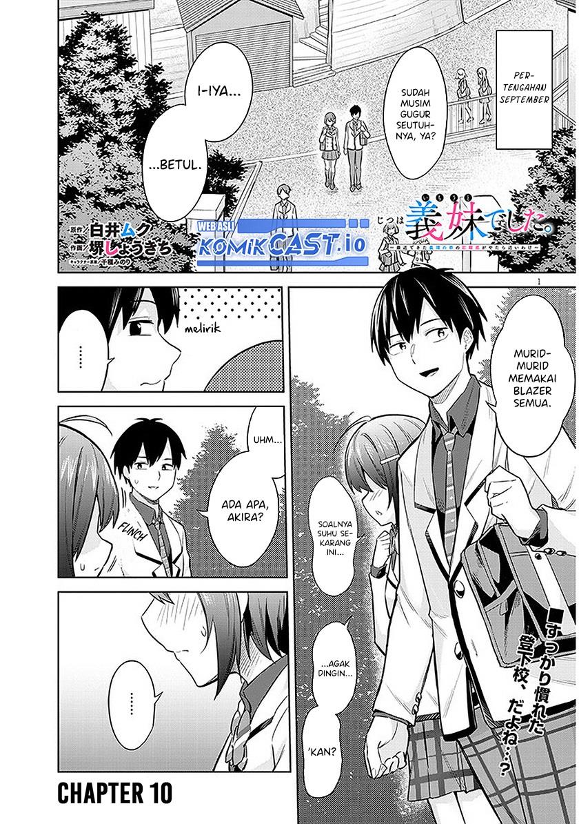 Jitsu wa Imouto Deshita ~Saikin de Kita Giri no Otouto no Kyorikan ga Yatara Chikai Wake~ Chapter 10