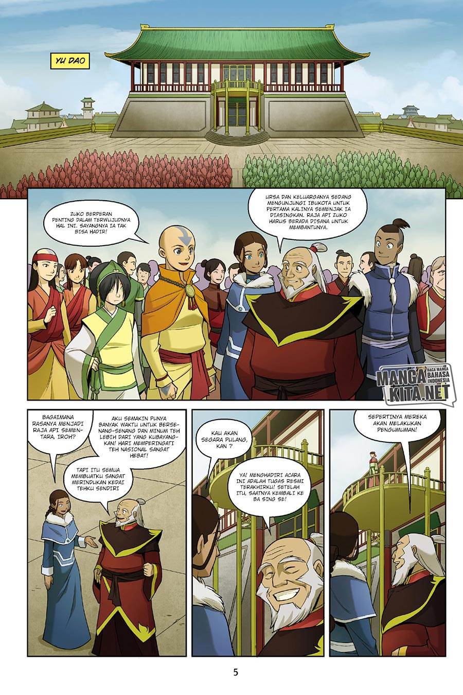 Avatar: The Last Airbender – The Rift Chapter 1.1