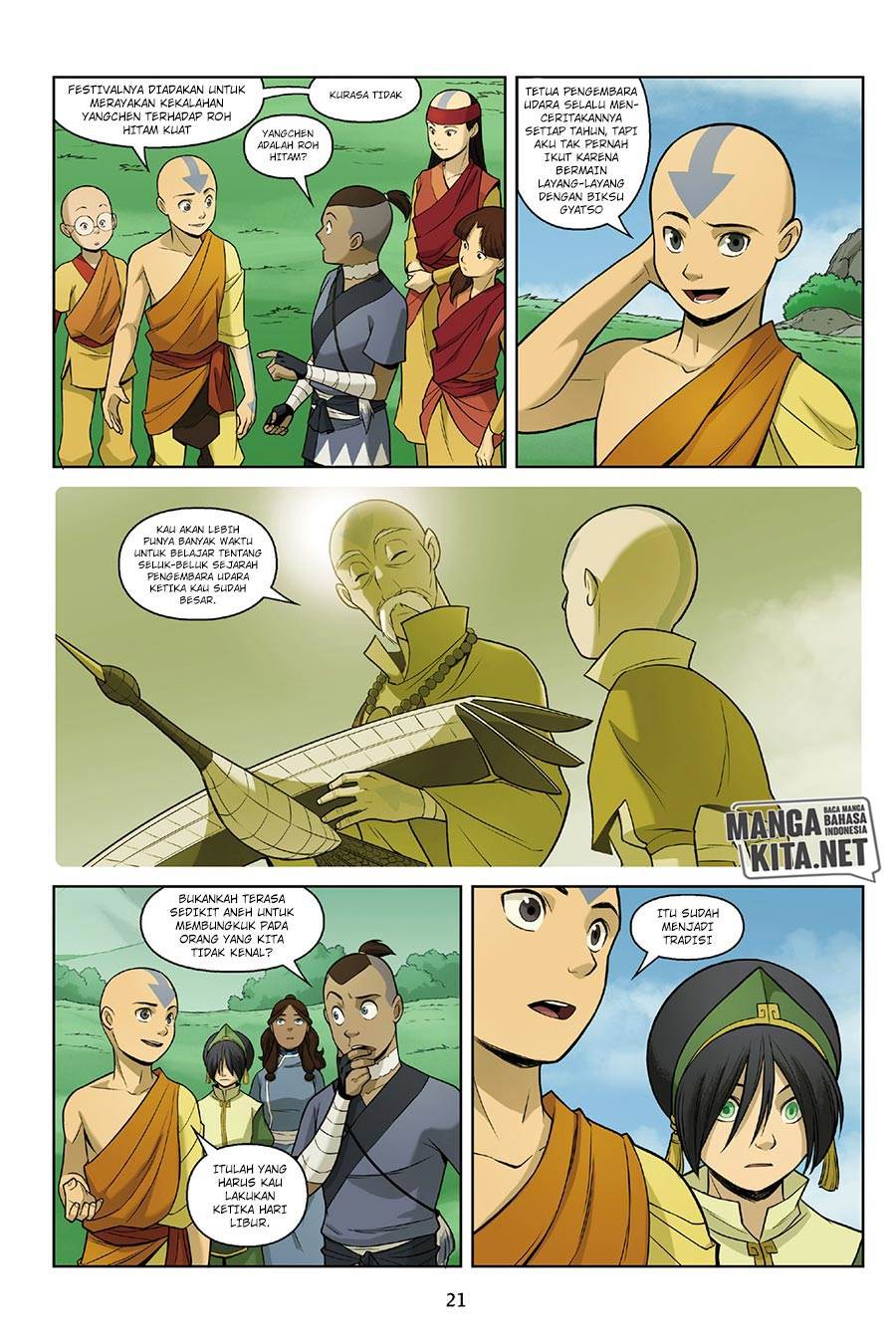 Avatar: The Last Airbender – The Rift Chapter 1.1