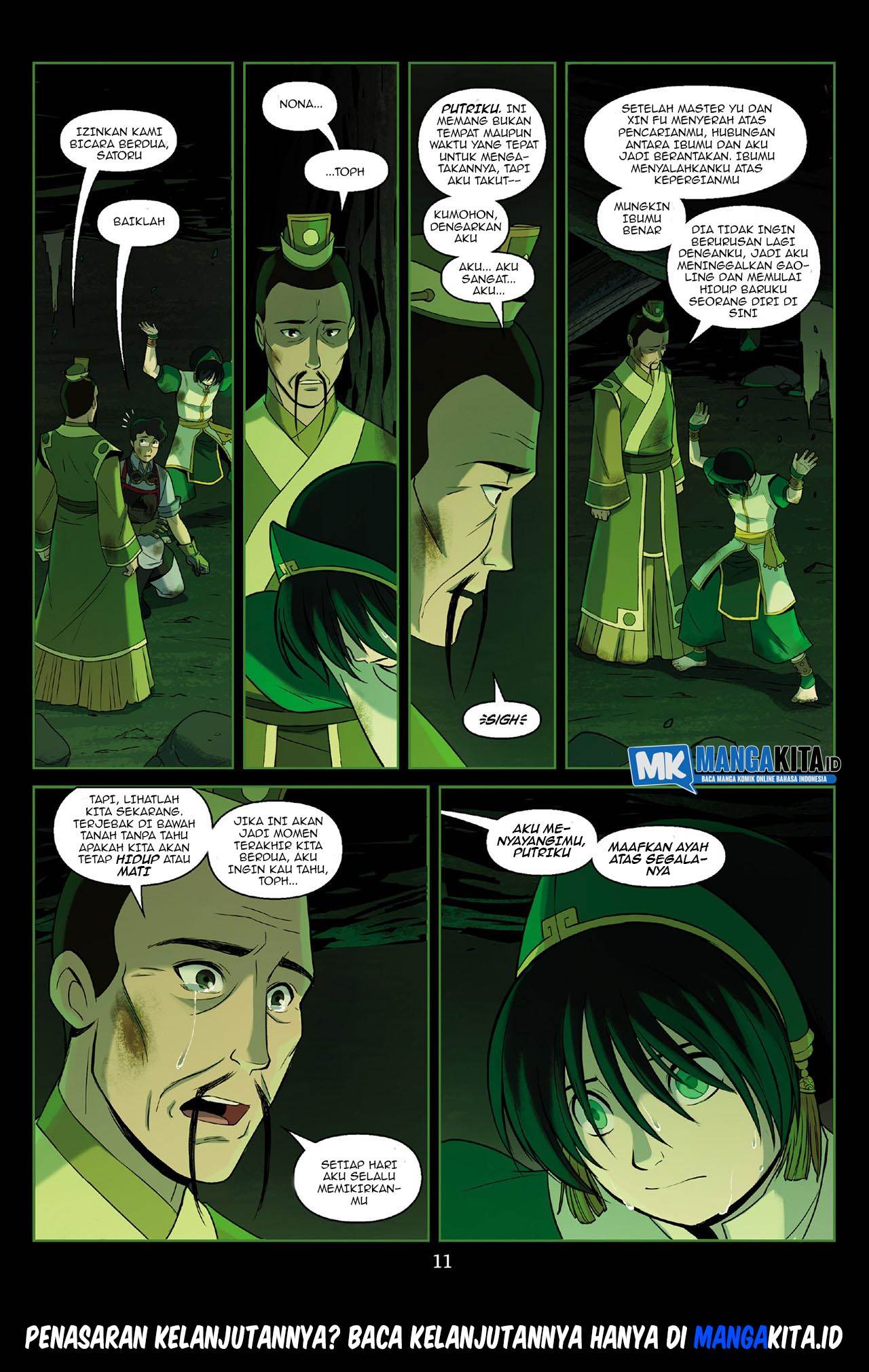 Avatar: The Last Airbender – The Rift Chapter 3.1