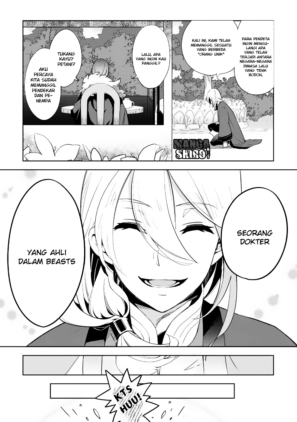 Jui-san no Oshigoto in Isekai Chapter 01