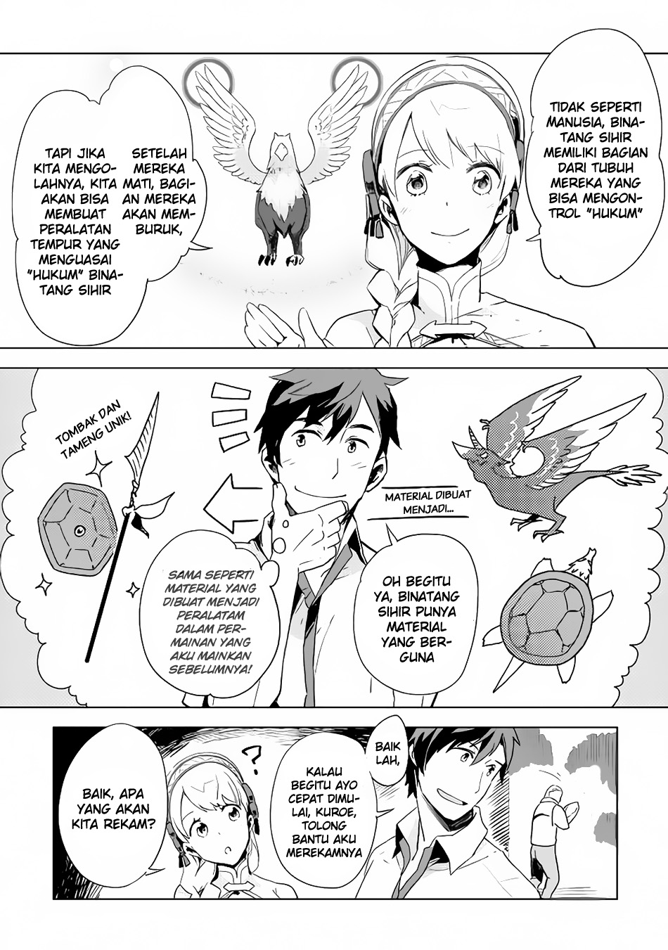 Jui-san no Oshigoto in Isekai Chapter 03