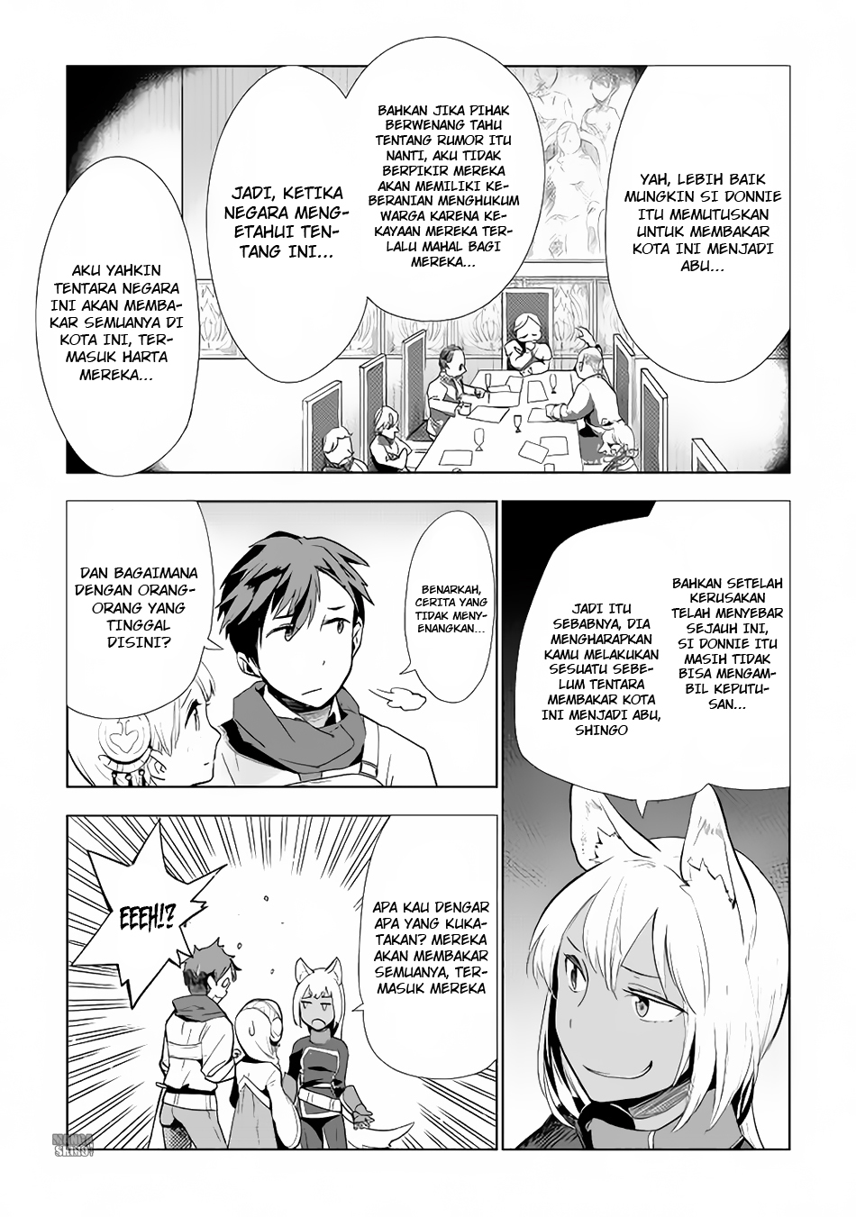 Jui-san no Oshigoto in Isekai Chapter 09