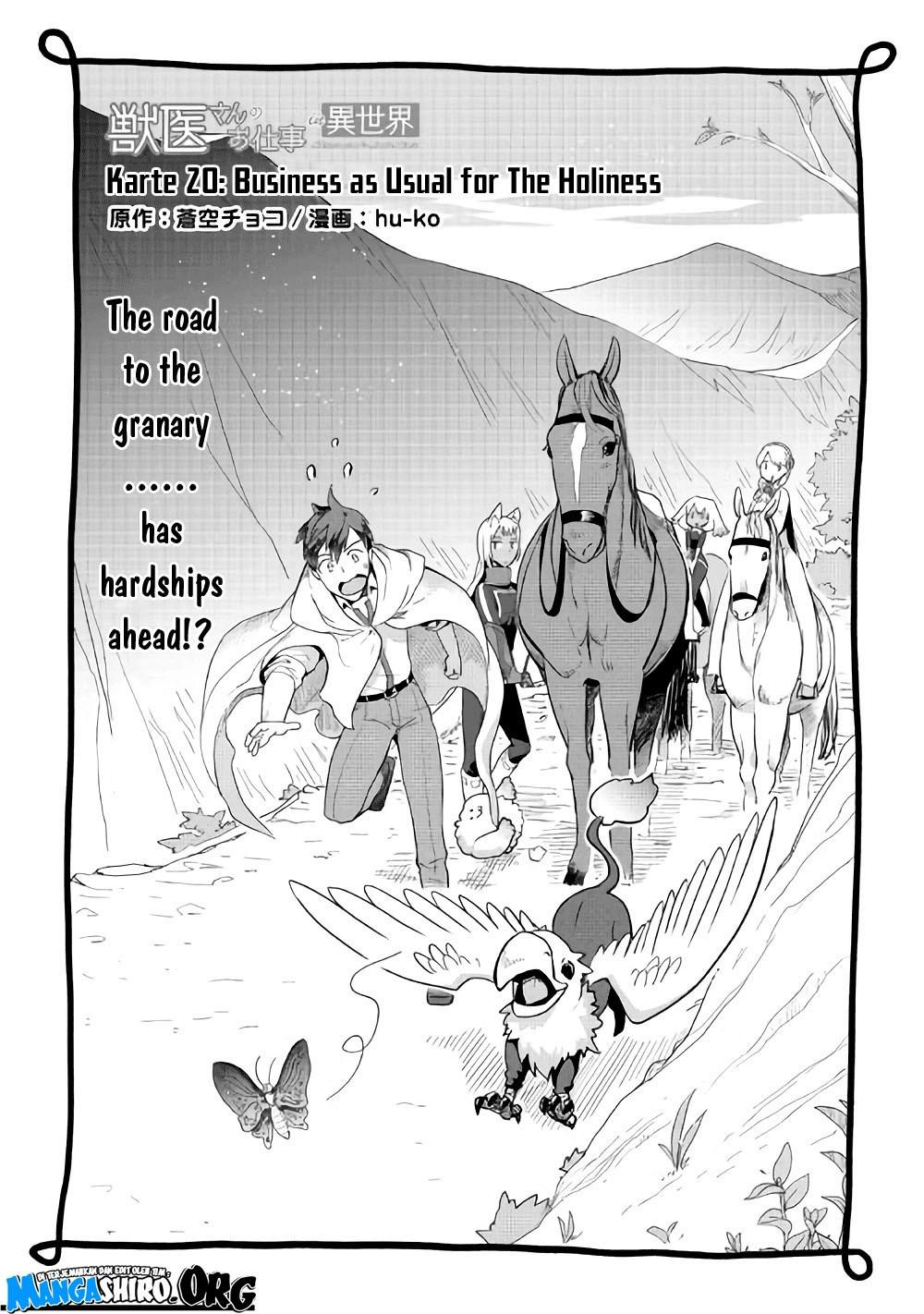 Jui-san no Oshigoto in Isekai Chapter 20