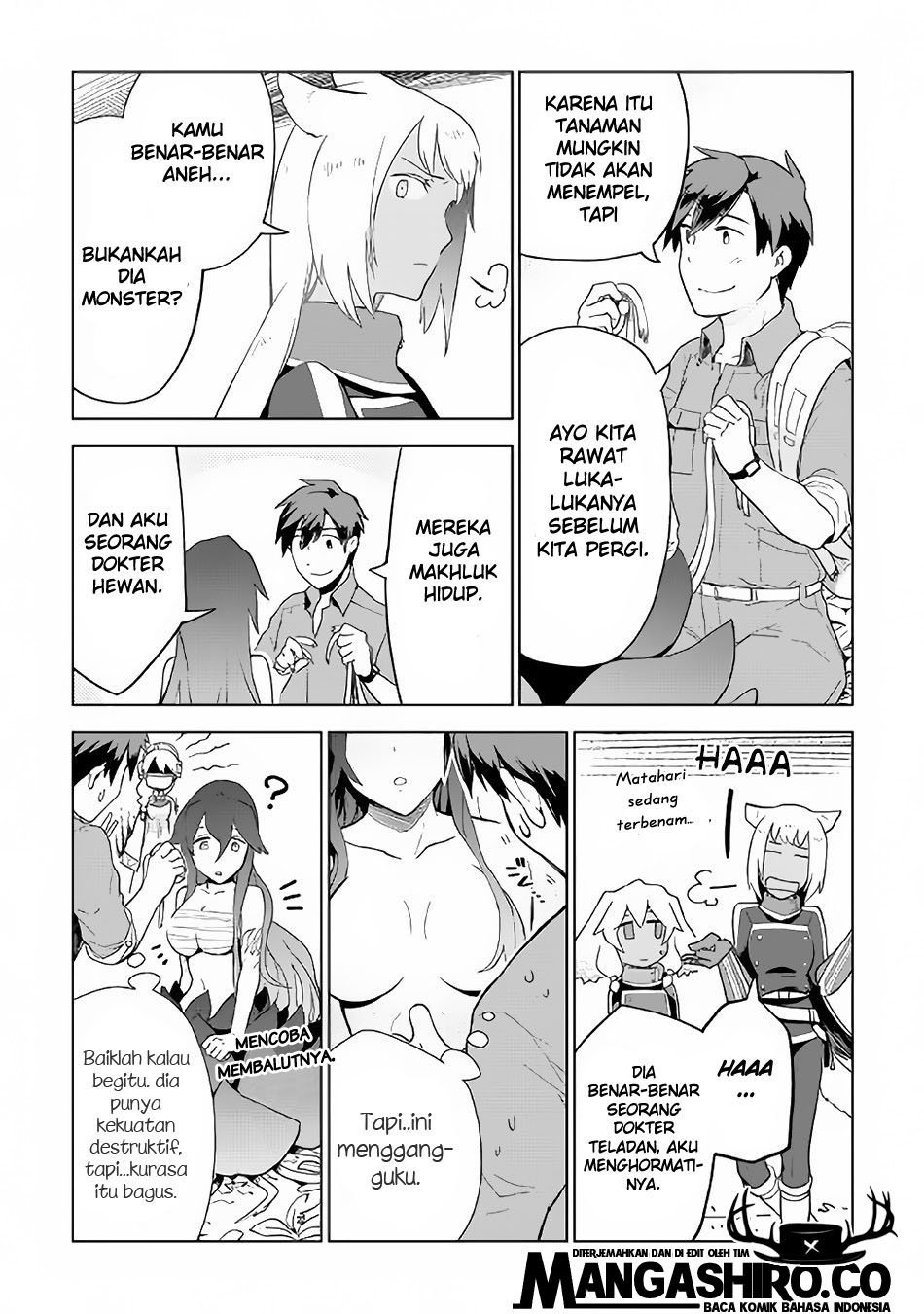 Jui-san no Oshigoto in Isekai Chapter 21