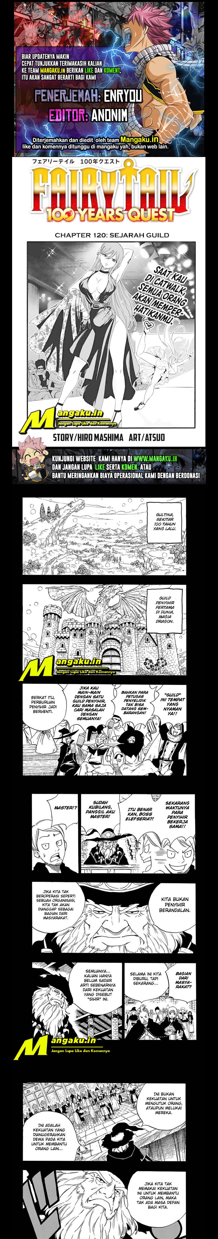 Fairy Tail: 100 Years Quest Chapter 120