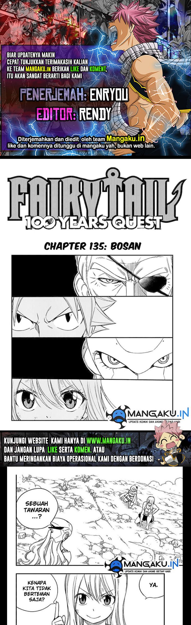 Fairy Tail: 100 Years Quest Chapter 135