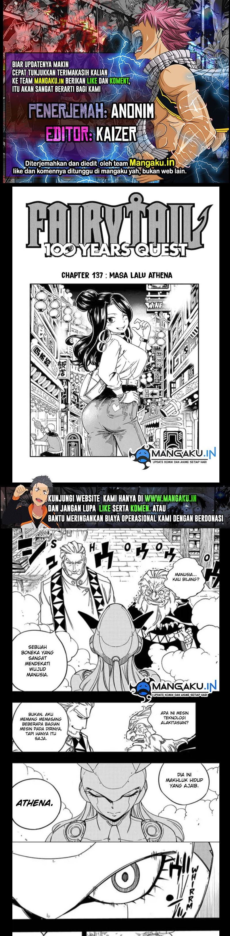 Fairy Tail: 100 Years Quest Chapter 137