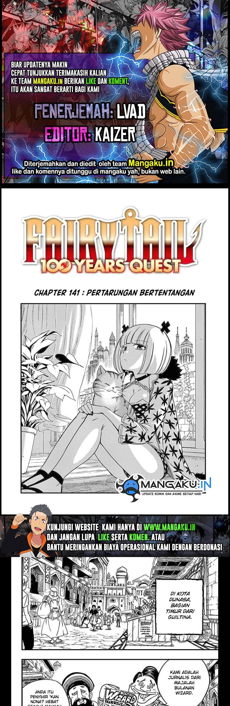 Fairy Tail: 100 Years Quest Chapter 141