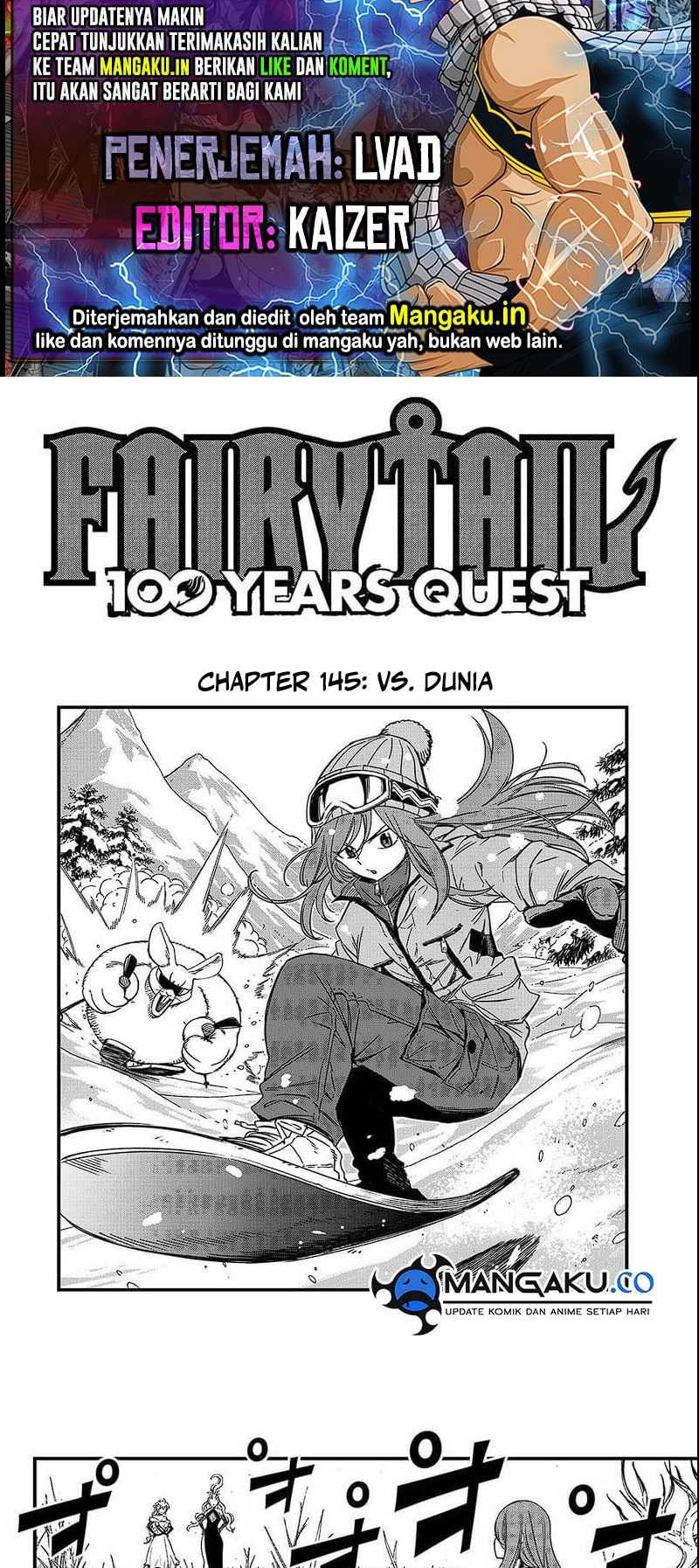 Fairy Tail: 100 Years Quest Chapter 145