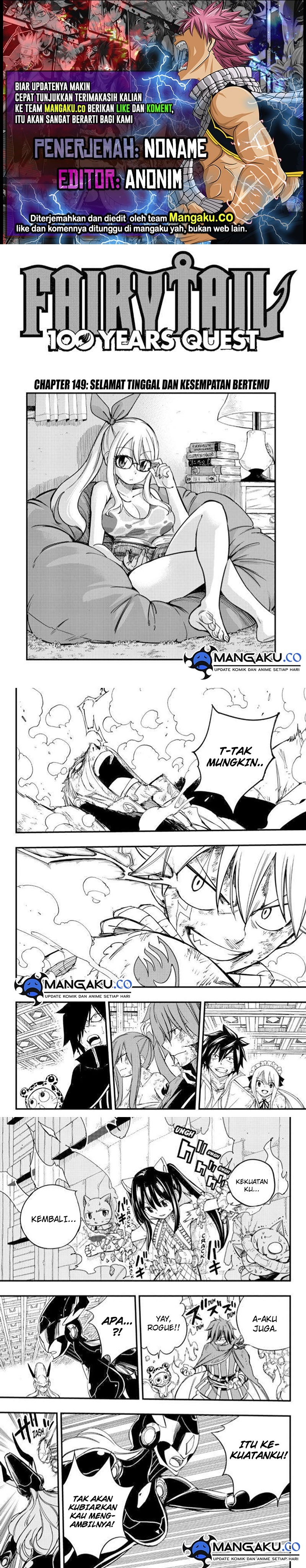 Fairy Tail: 100 Years Quest Chapter 149