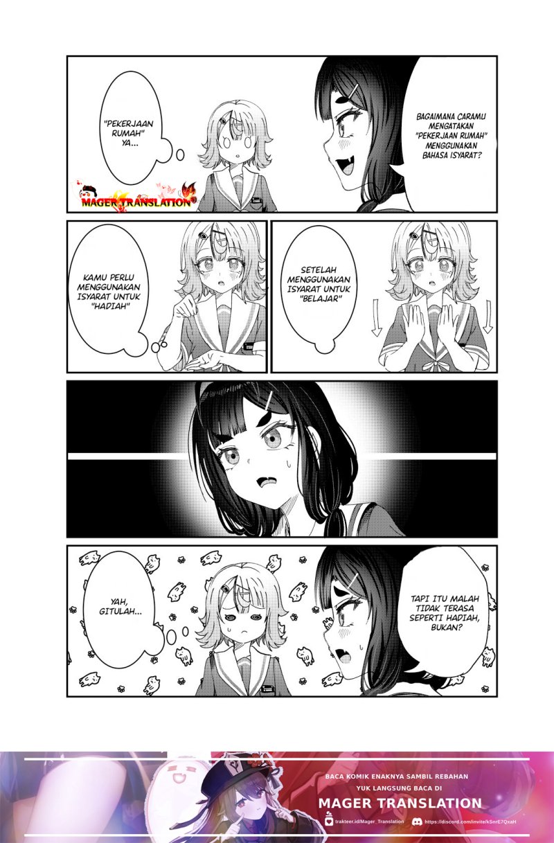 Kimi wa Yakamashi Tojite yo Kuchi wo! Chapter 22