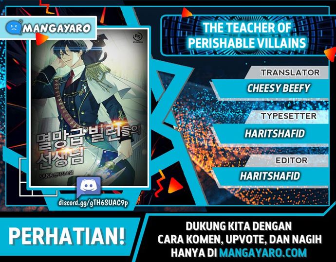 The Teacher of Perishable Villains Chapter 17.1