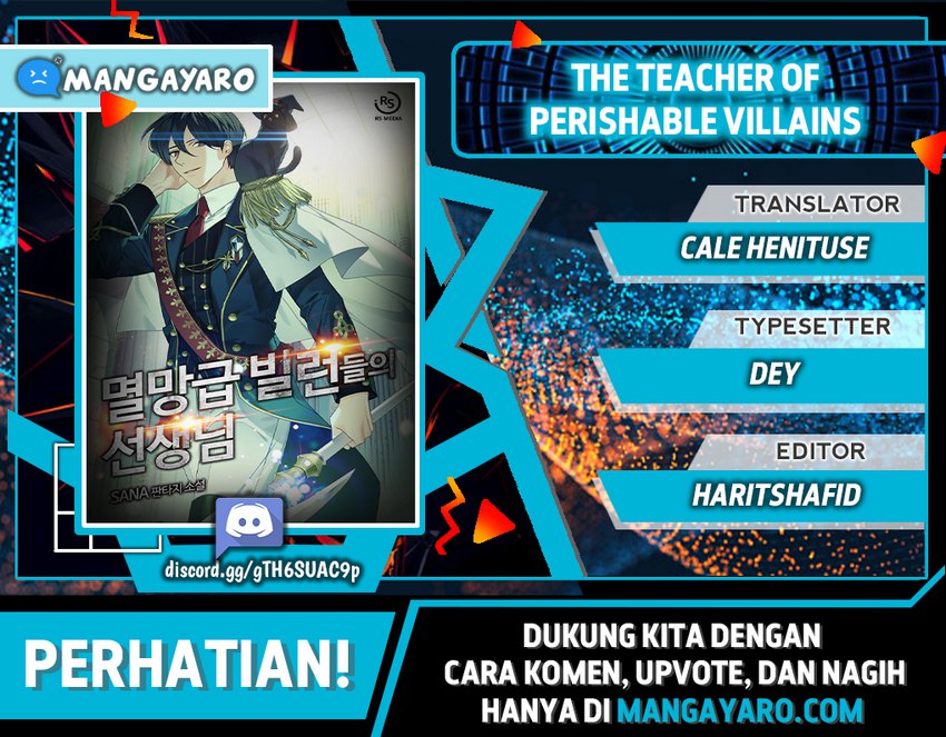 The Teacher of Perishable Villains Chapter 24.1