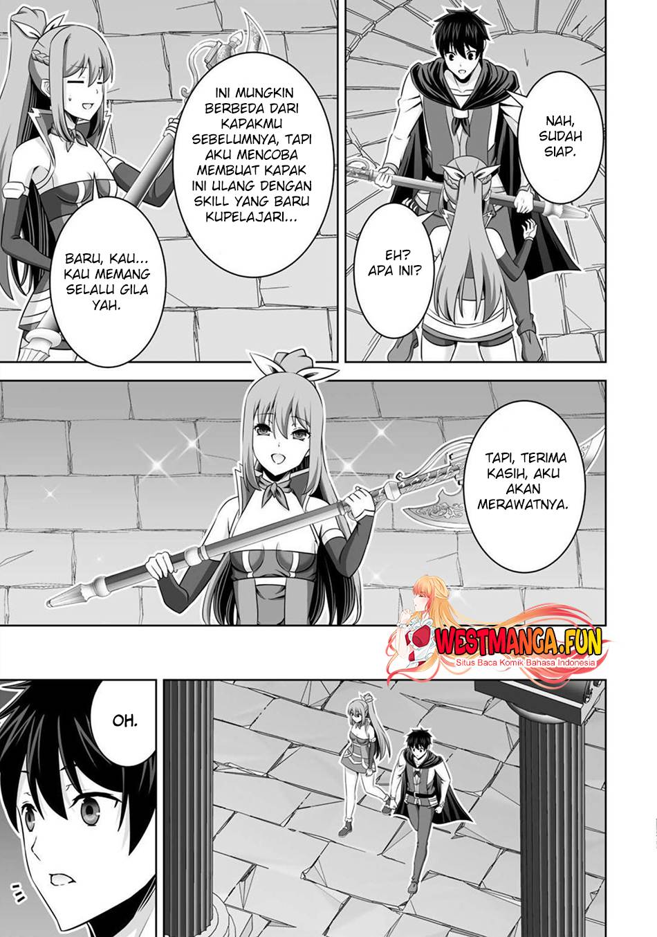 Kami no Techigai de Shindara Zumi de Isekai ni Hourikomare Mashita Chapter 33