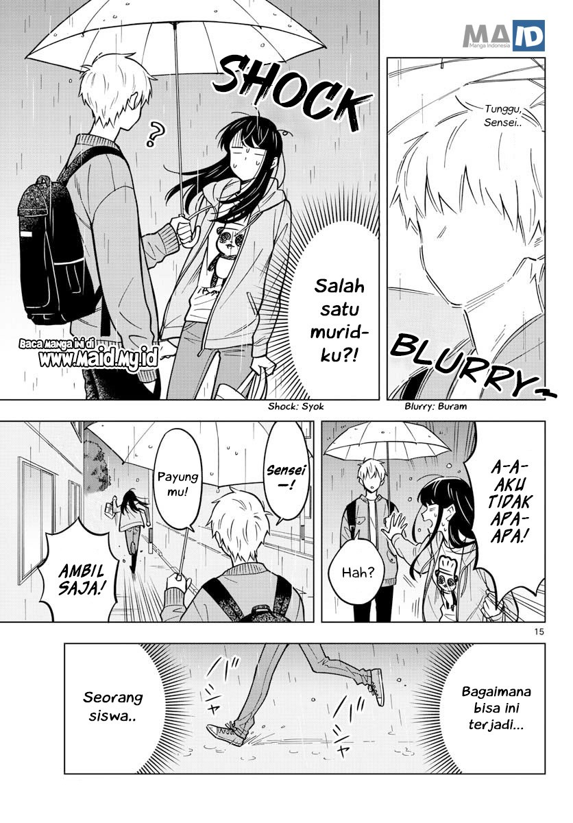 Sensei wa Koi wo Oshierarenai Chapter 15