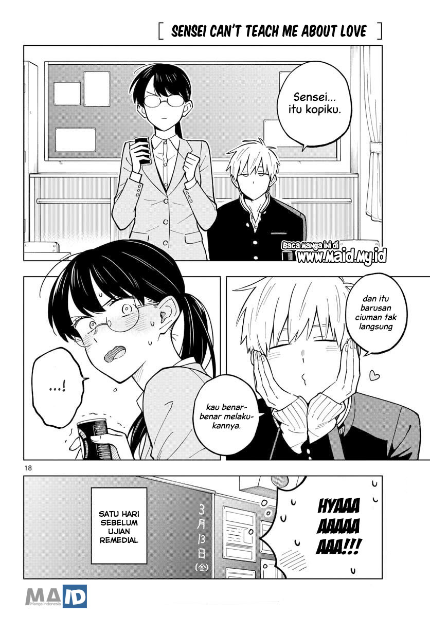 Sensei wa Koi wo Oshierarenai Chapter 24