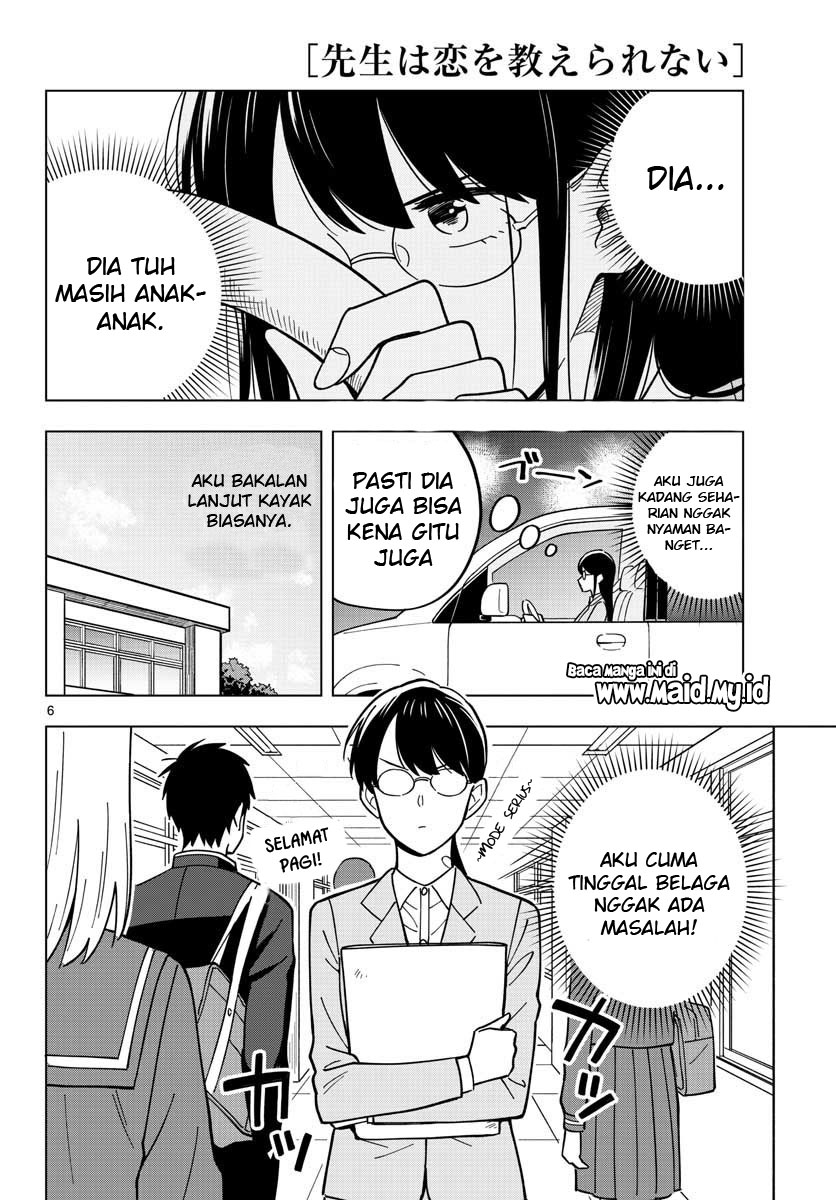 Sensei wa Koi wo Oshierarenai Chapter 30