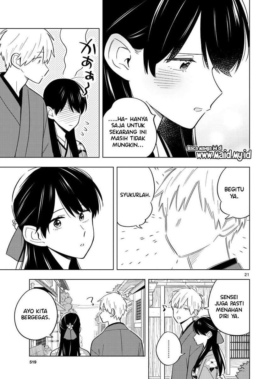 Sensei wa Koi wo Oshierarenai Chapter 37