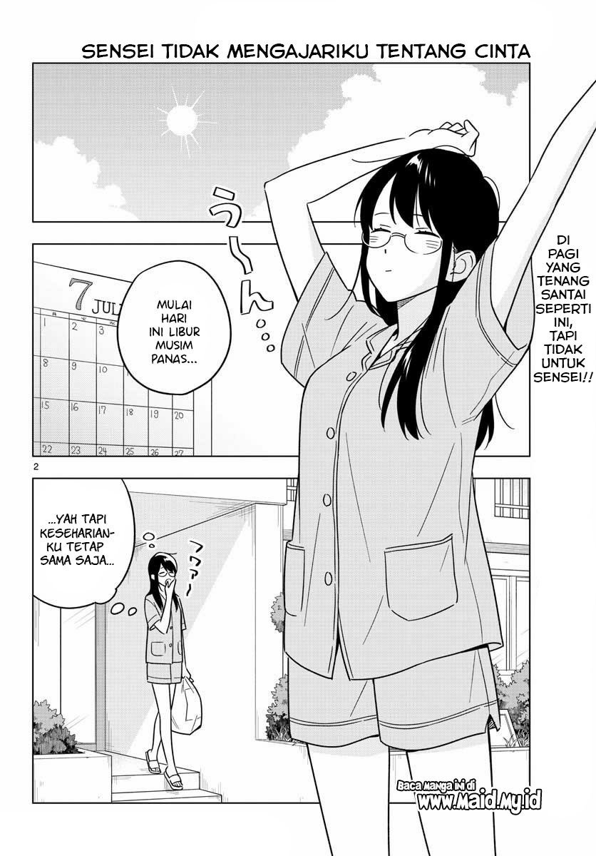 Sensei wa Koi wo Oshierarenai Chapter 43