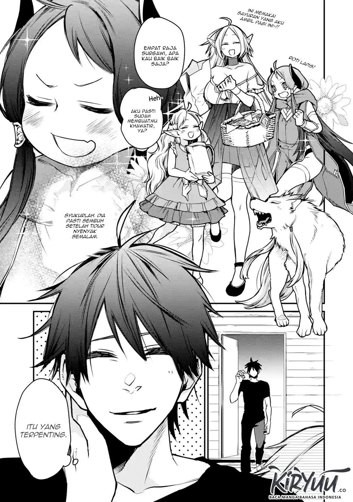 Saikyou no Madoshi. Hisa ni Ya wo Ukete Shimatta no de Inaka no Eihei ni Naru Chapter 07.3