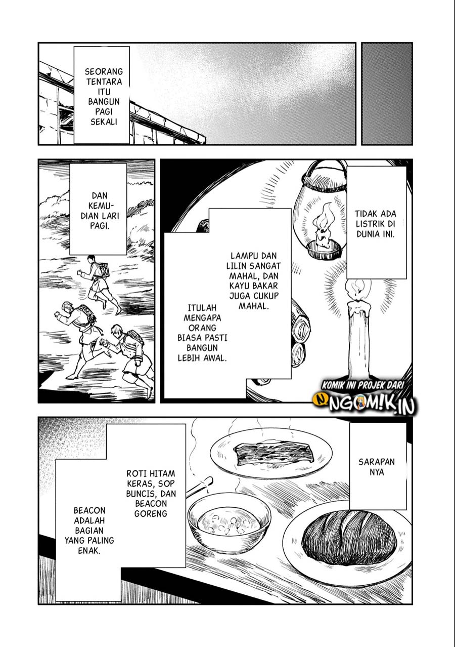 Tensei Shitara Heishi Datta? Akai Shinigami to Yobareta Otoko Chapter 1.2