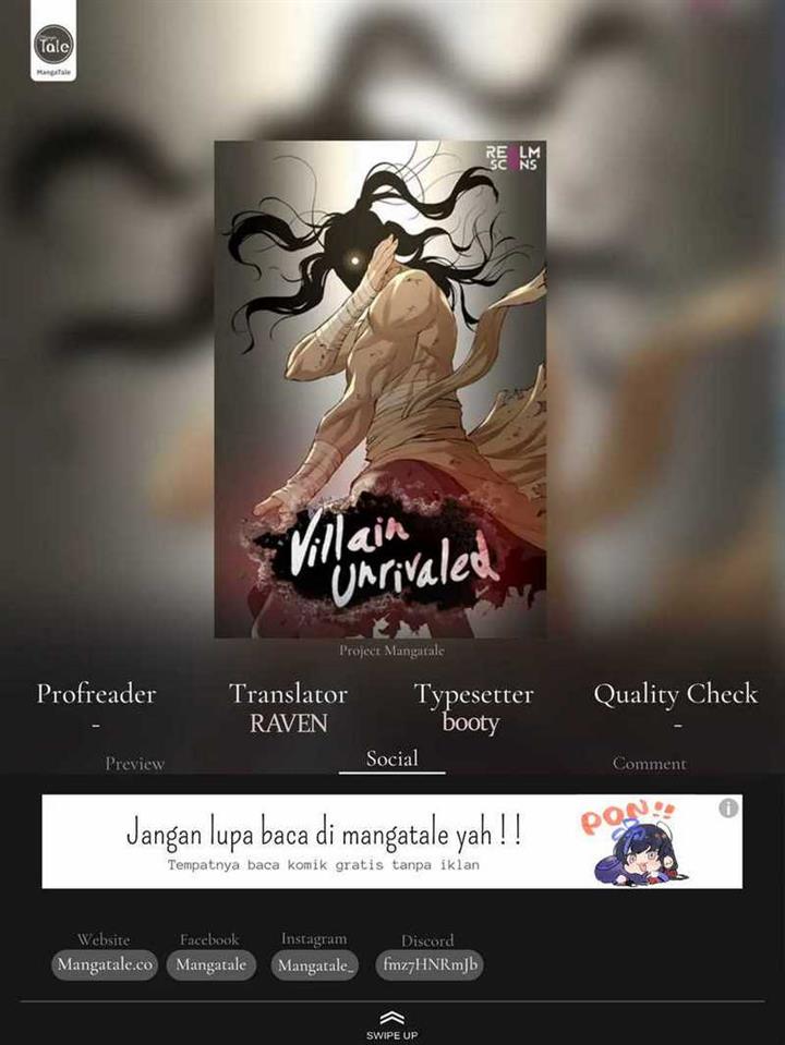 Villain Unrivaled Chapter 60