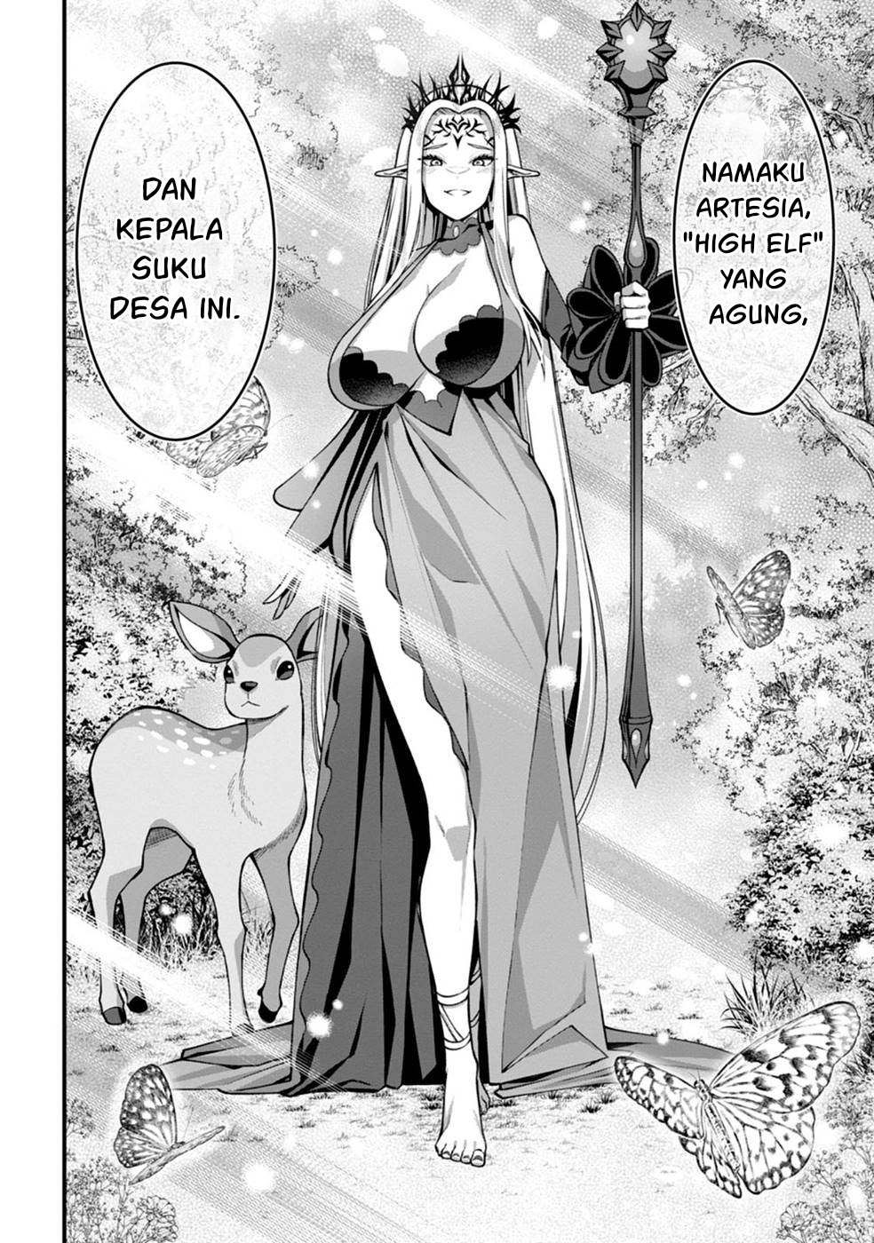 Harem Ou no Isekai Press Manyuuki Chapter 4