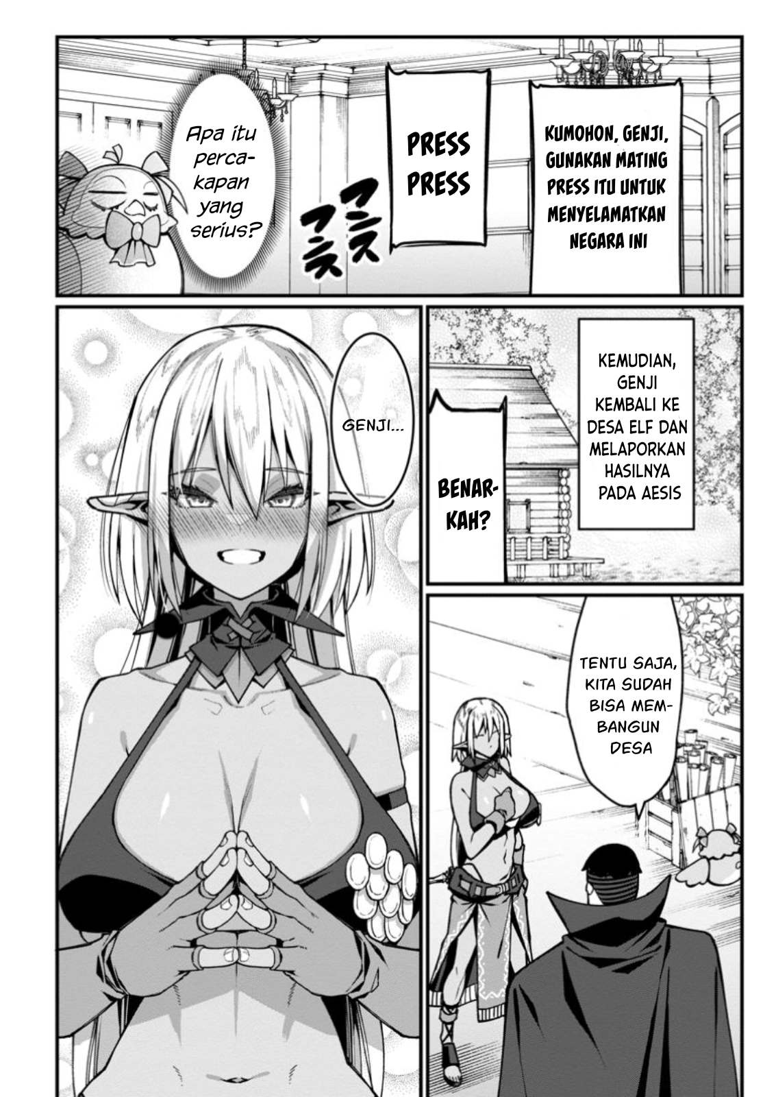 Harem Ou no Isekai Press Manyuuki Chapter 6