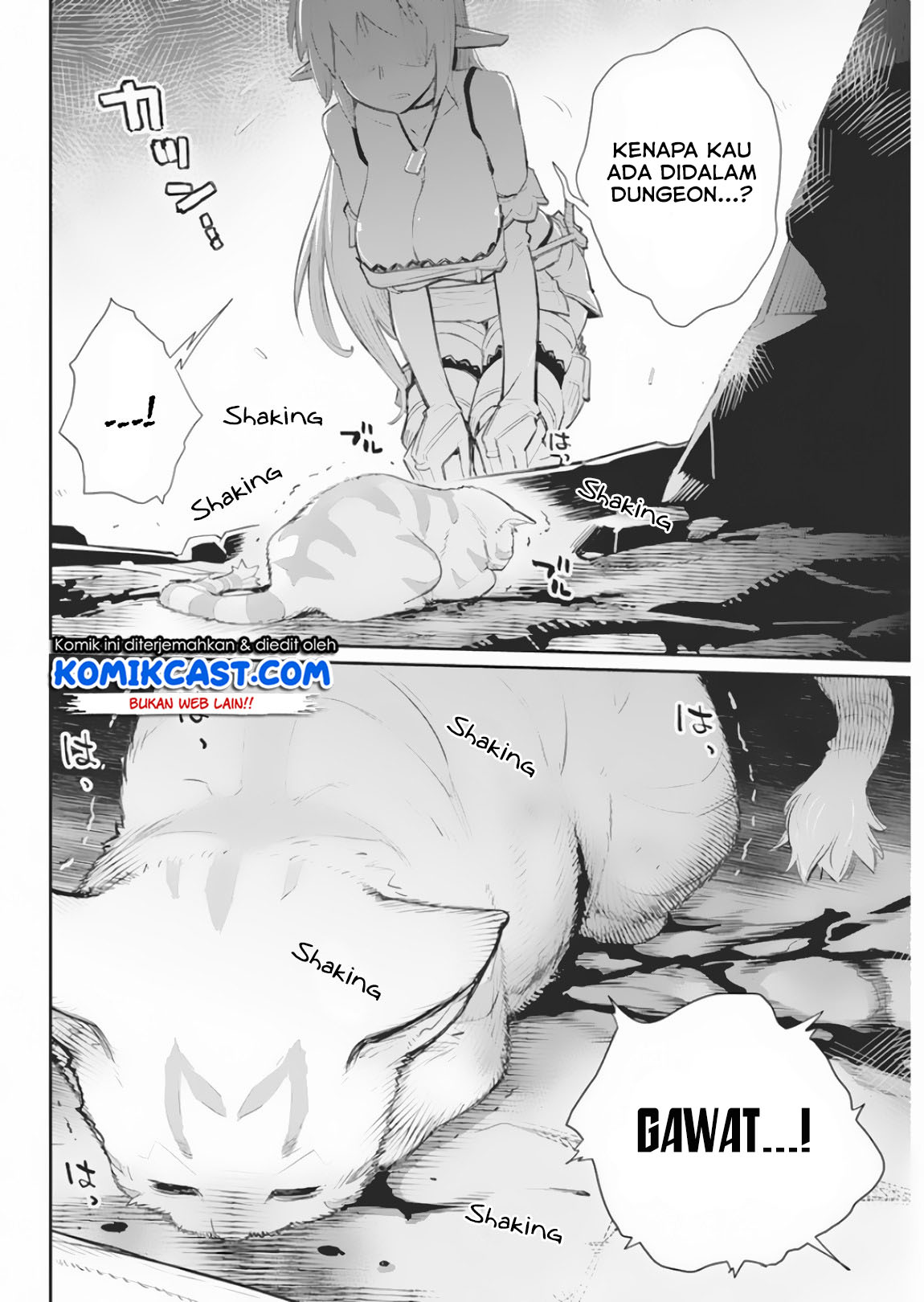 S-Rank Monster no Behemoth Dakedo, Neko to Machigawarete Erufu Musume no Kishi (Pet) Toshite Kurashitemasu Chapter 17