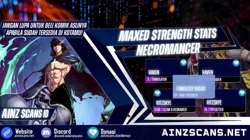 Maxed Strength Necromancer Chapter 47