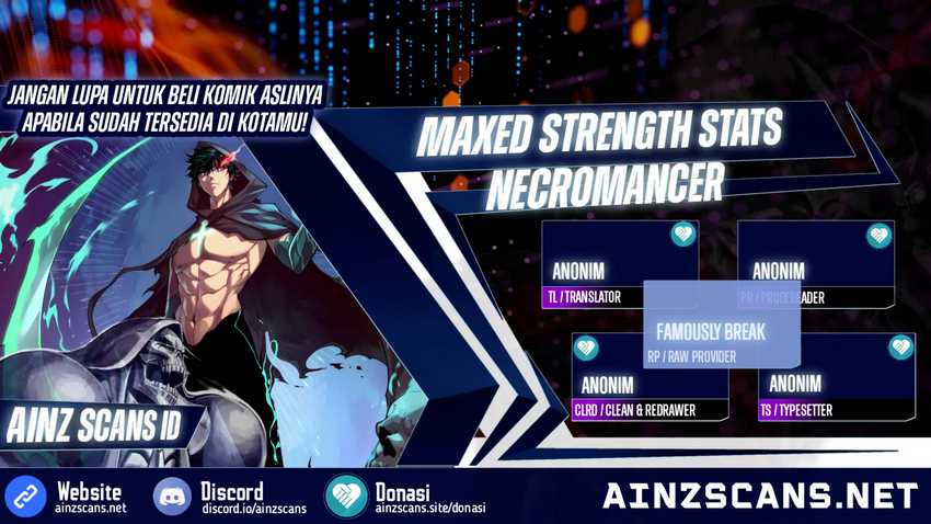 Maxed Strength Necromancer Chapter 51