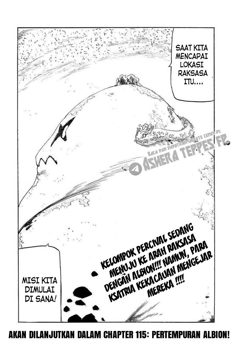 Mokushiroku no Yonkishi Chapter 114