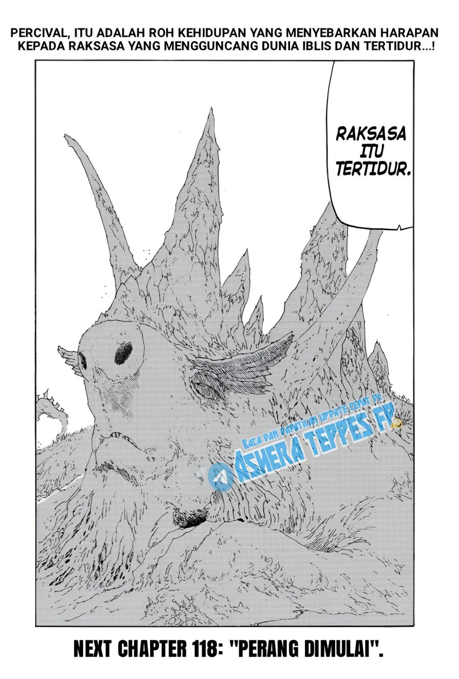 Mokushiroku no Yonkishi Chapter 117