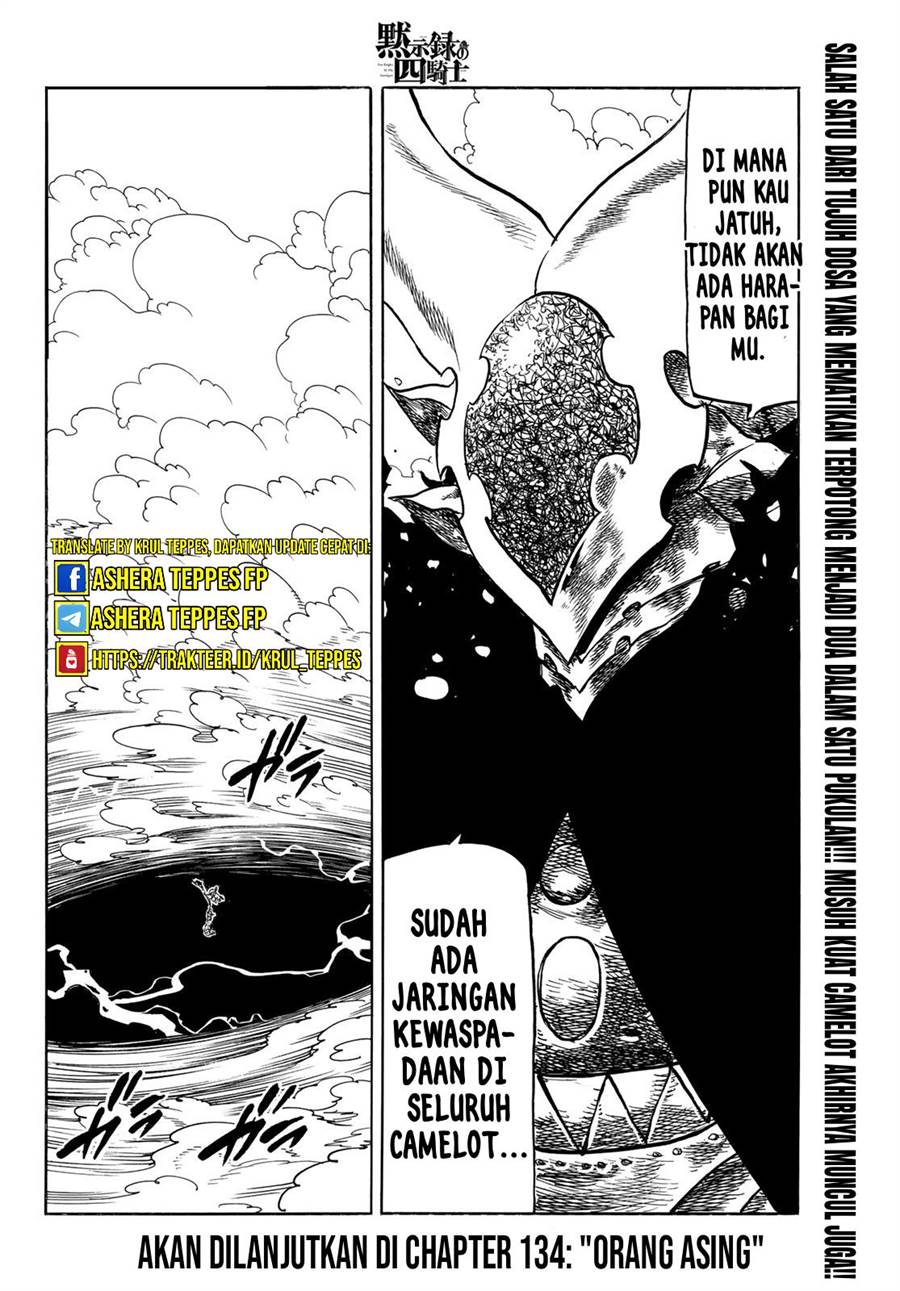 Mokushiroku no Yonkishi Chapter 133