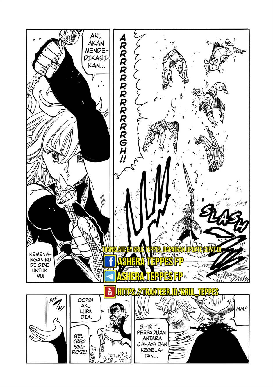 Mokushiroku no Yonkishi Chapter 162