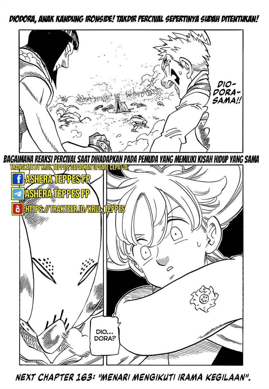 Mokushiroku no Yonkishi Chapter 162