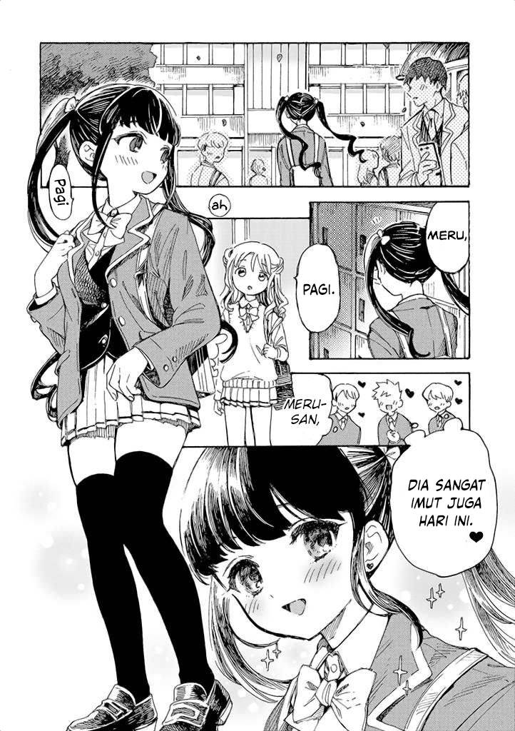 Yandere Meruko-chan wa Senpai ga Osuki Chapter 1