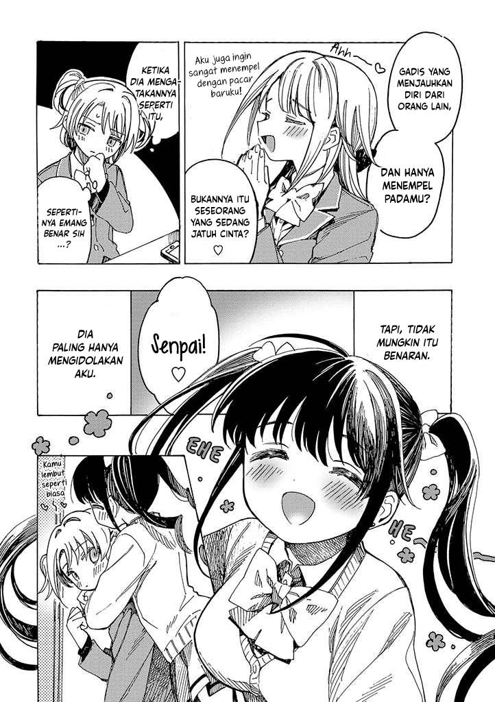 Yandere Meruko-chan wa Senpai ga Osuki Chapter 4