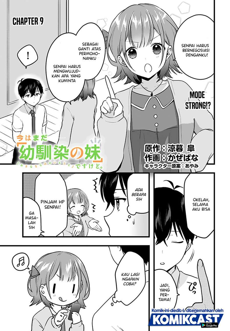 Ima wa Mada “Osananajimi no Imouto” Desu kedo. Chapter 9