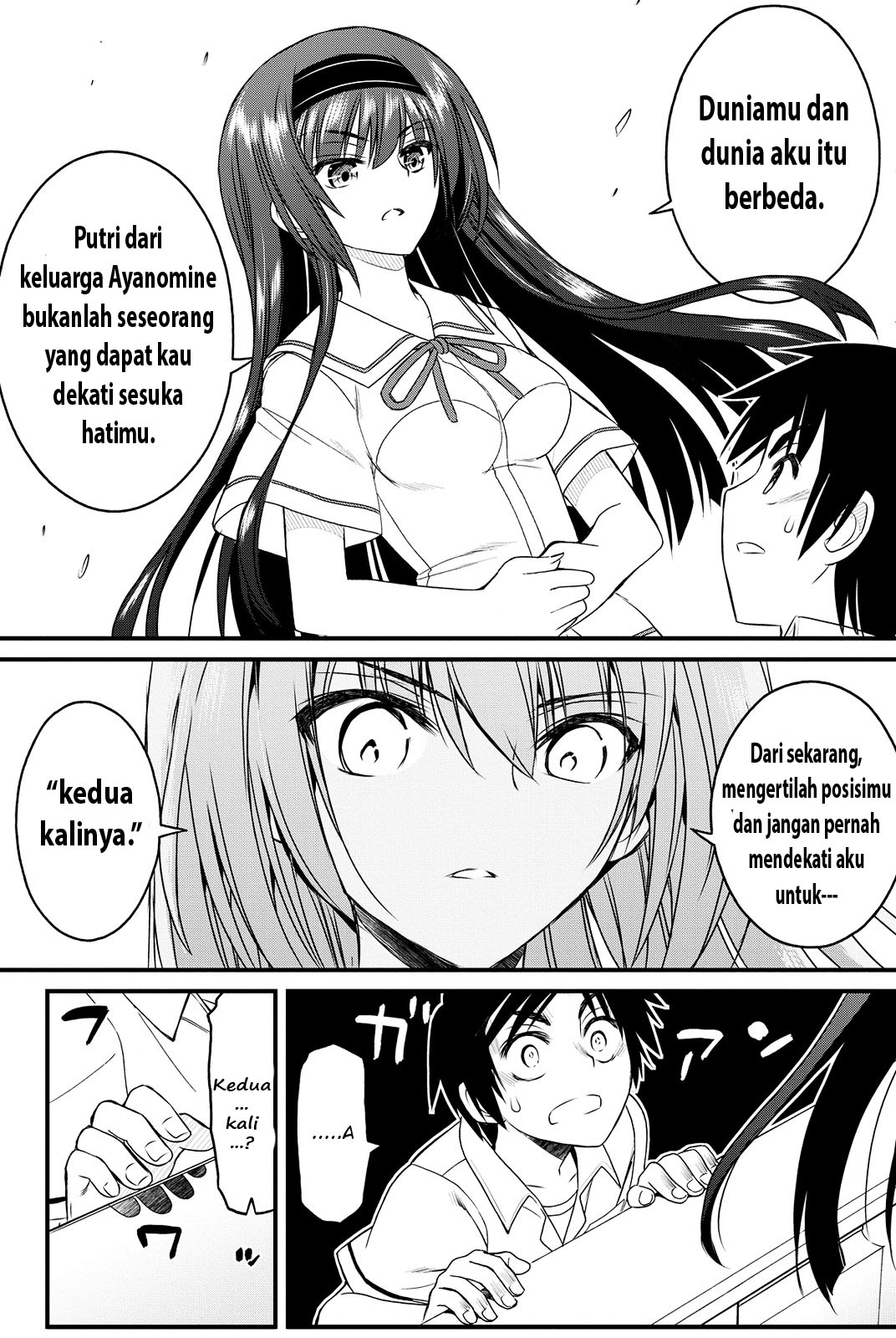 Kin no Kanojo Gin no Kanojo Chapter 3